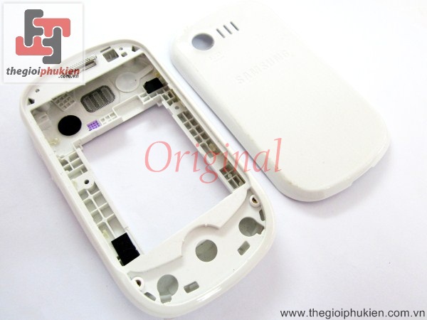 Vỏ Samsung C3510 white Original